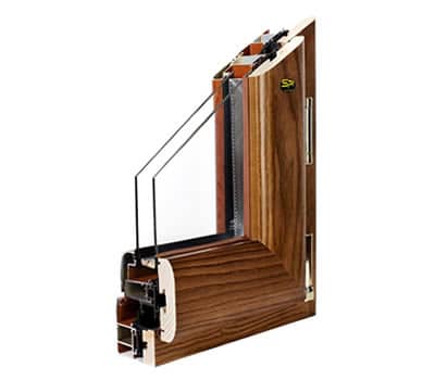 infiss alluminio legno trial classic