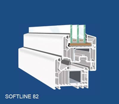 infissi in pvc softline 82a